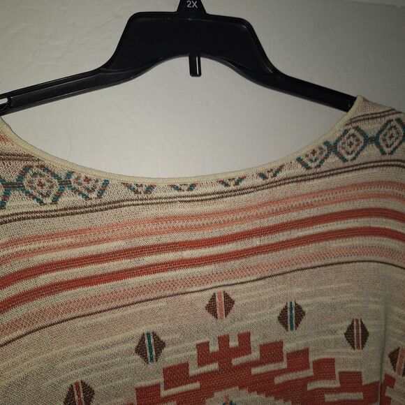 Natural Reflections Women's Top Southwestern Aztec Native American Design XL - Picture 9 of 10